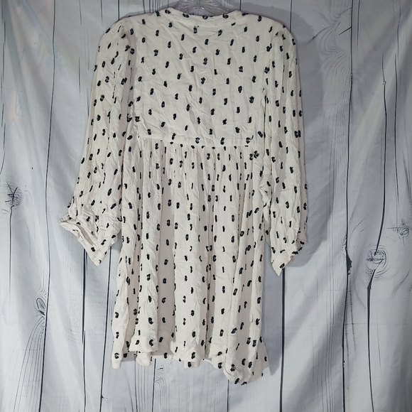 Masai Copenhagen Boho Hippe V-Neck Top/ Mini Dress Size M - Picture 14 of 16